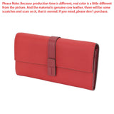 Royal Bagger Long Wallets for Women Genuine Cow Leather Large Capacity Card Holder Fashion Coin Purse Phone Wallet 1565